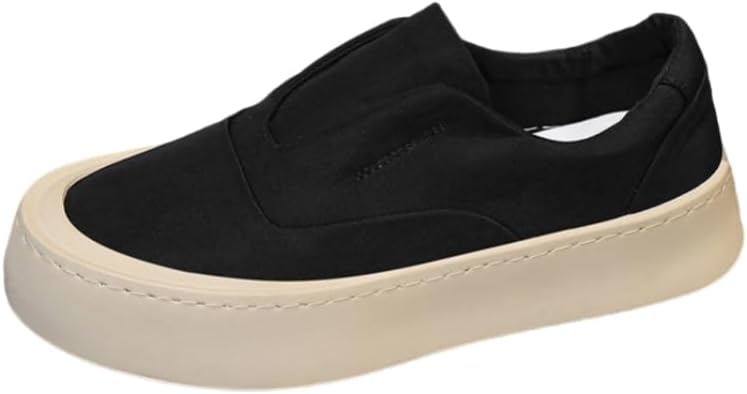 Мужские дышащие кроссовки однотонного цвета - легкие обувь с низким каблуком для комфортной носки на улице и в повседневной жизни Hoalox, черный
Мужские дышащие кроссовки однотонного цвета - легкие обувь с низким каблуком для комфортной носки на улице и в повседневной жизни Hoalox, черный