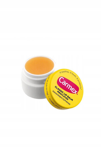 Carmex, Classic, Увлажняющий бальзам для губ в баночке, 7,5 г
Carmex, Classic, Увлажняющий бальзам для губ в баночке, 7,5 г