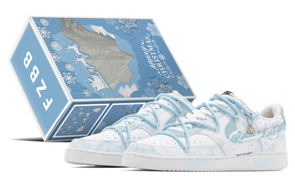 Nike Court Vision 1 XUE JIDING, Box Cushioning Low top Skateboard Shoes Men's Blue White
Nike Court Vision 1 XUE JIDING, Box Cushioning Low top Skateboard Shoes Men's Blue White