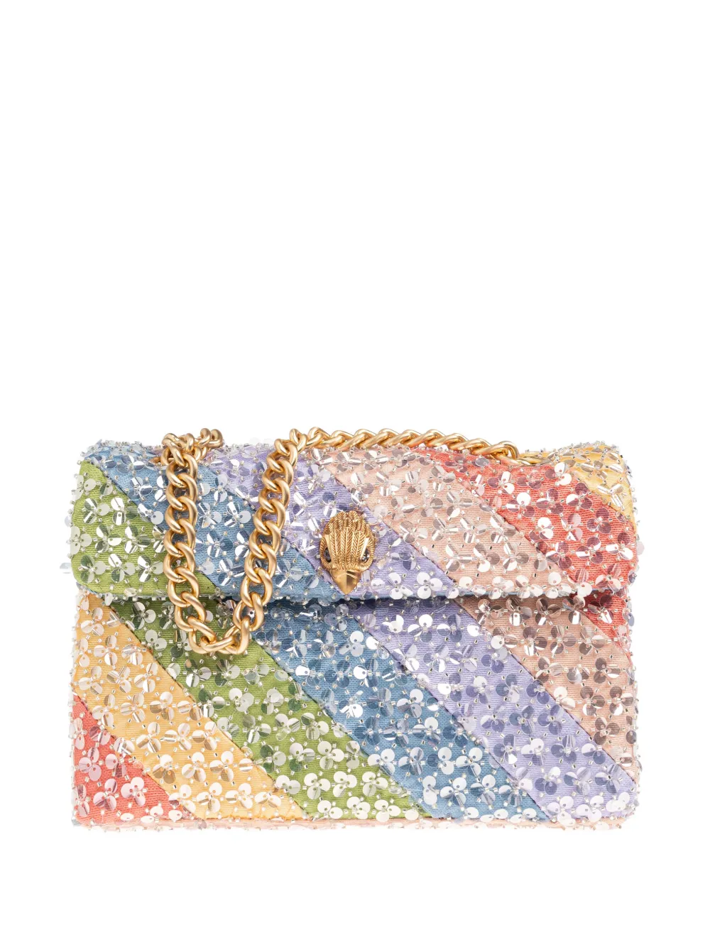 Сумка на плечо Kensington, украшенная пайетками Kurt Geiger London, синий
Сумка на плечо Kensington, украшенная пайетками Kurt Geiger London, синий