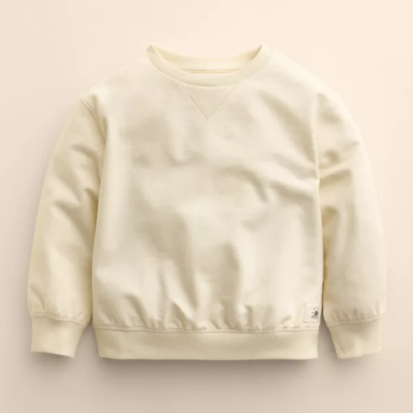 Пуловер с круглым вырезом из органического хлопка для малышей и малышей Little Co. By Lauren Conrad, белый
Пуловер с круглым вырезом из органического хлопка для малышей и малышей Little Co. By Lauren Conrad, белый