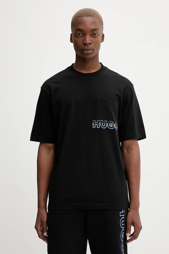 Футболка из хлопка Hugo Blue, черный
Футболка из хлопка Hugo Blue, черный