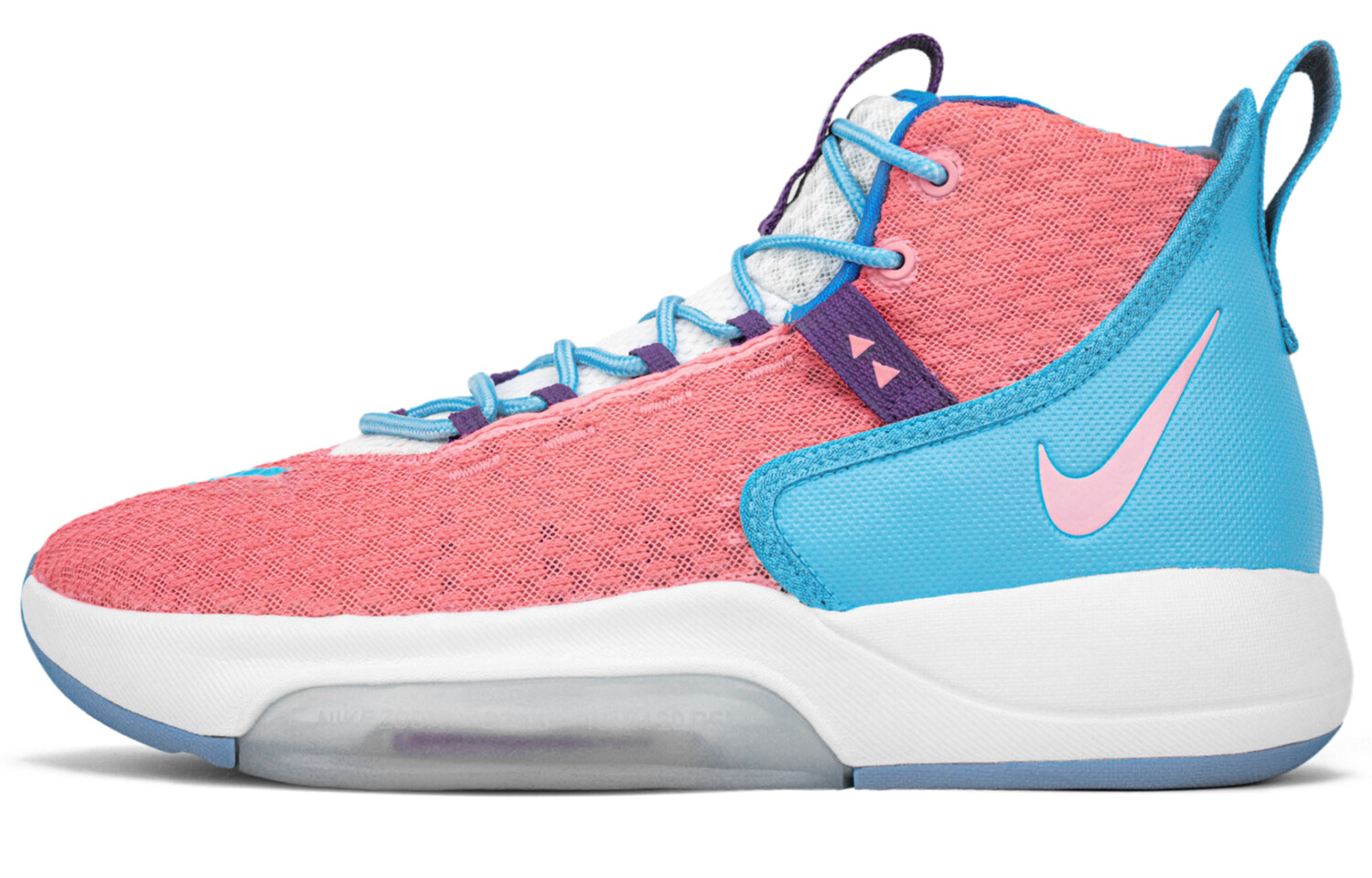 Баскетбольные кроссовки Zoom Rize 1 унисекс средней высоты, синие/розовые Nike
Баскетбольные кроссовки Zoom Rize 1 унисекс средней высоты, синие/розовые Nike