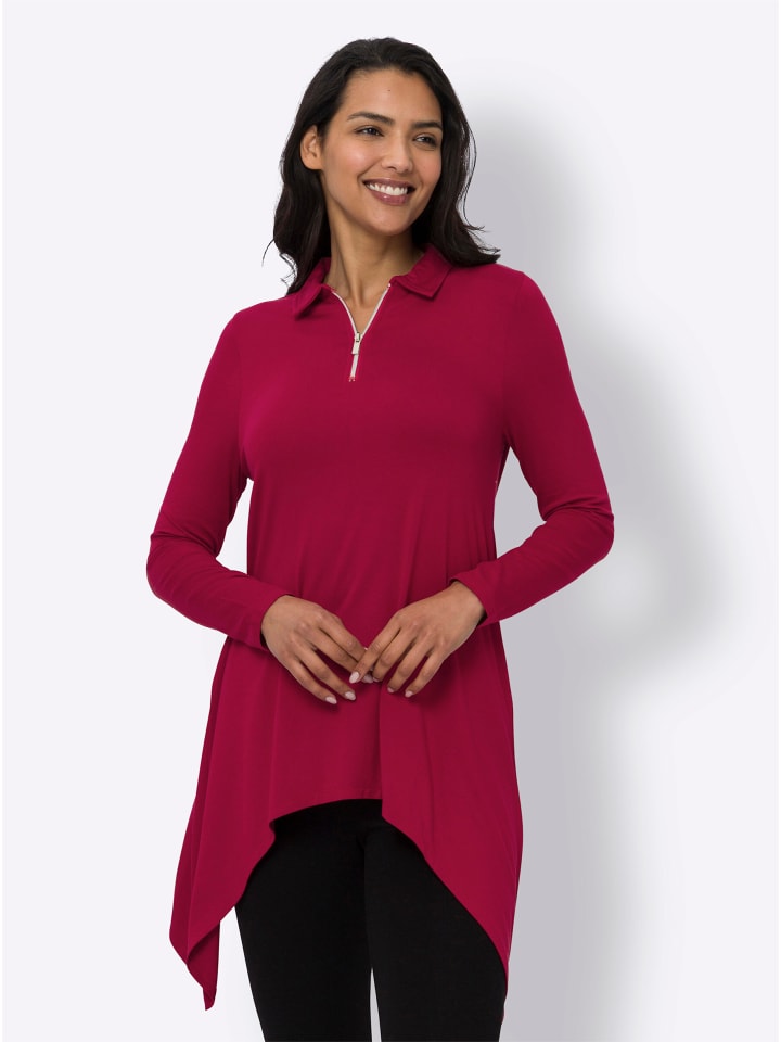 Рубашка вишневого цвета с заостренным краем Sieh an!
Рубашка вишневого цвета с заостренным краем Sieh an!