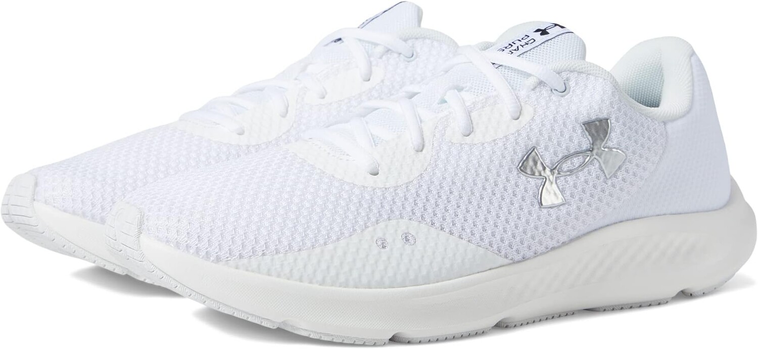 Кроссовки Charged Pursuit 3 Under Armour, цвет White/White/Metallic Silver, Белый, Кроссовки Charged Pursuit 3 Under Armour, цвет White/White/Metallic Silver
Кроссовки Charged Pursuit 3 Under Armour, цвет White/White/Metallic Silver, Белый, Кроссовки Charged Pursuit 3 Under Armour, цвет White/White/Metallic Silver