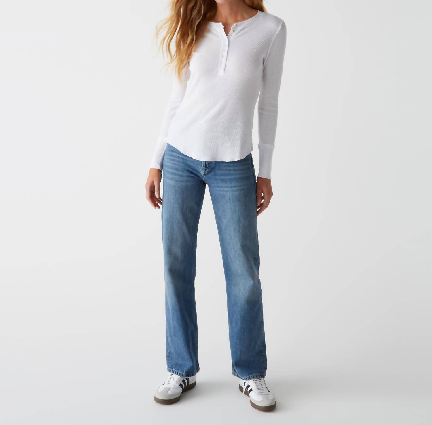 Футболка Regan Henley белая Michael Stars
Футболка Regan Henley белая Michael Stars