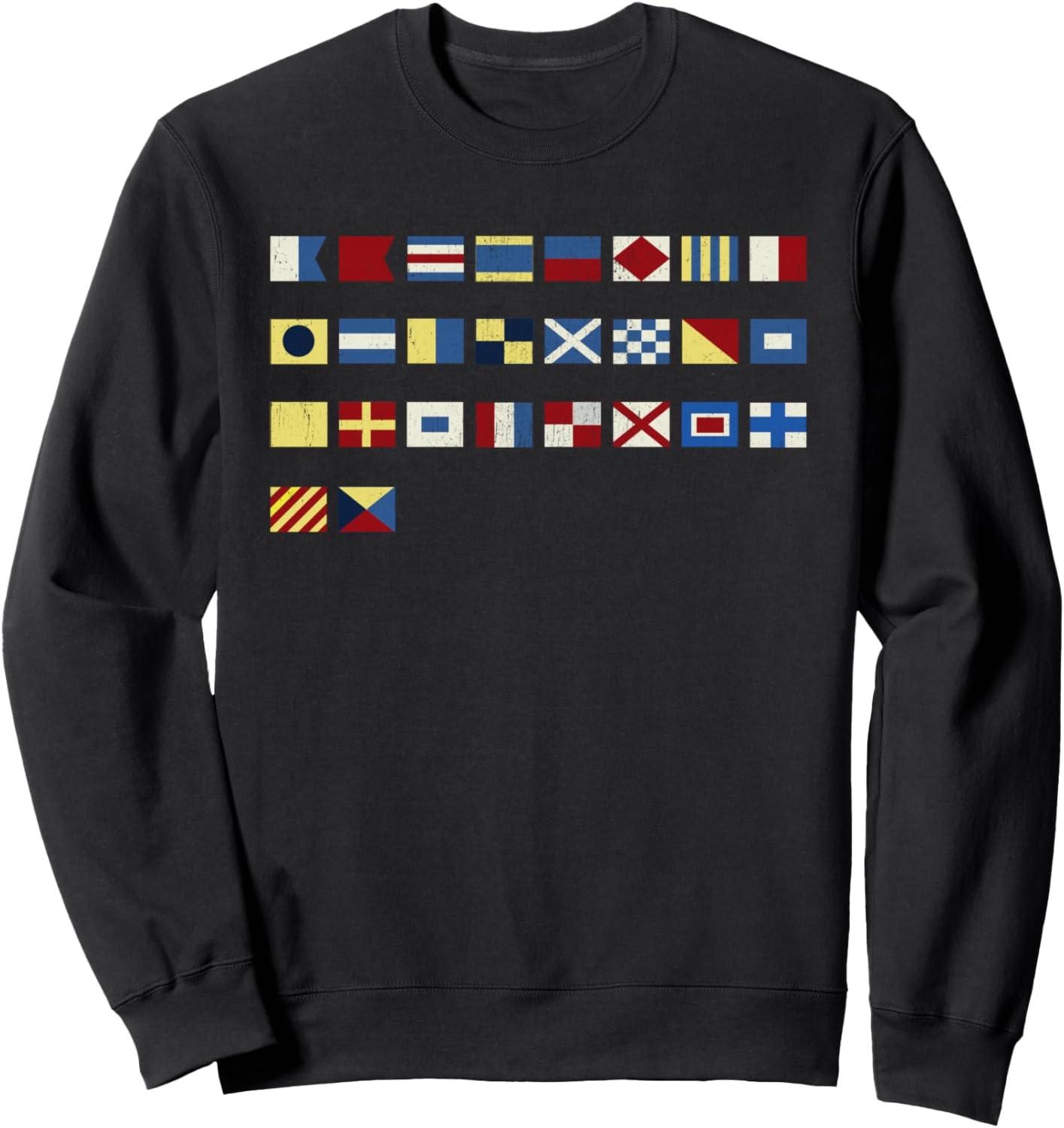 Футболка с международным сигнальным флагом и алфавитным флагом Nautical Emporium, черный
Футболка с международным сигнальным флагом и алфавитным флагом Nautical Emporium, черный