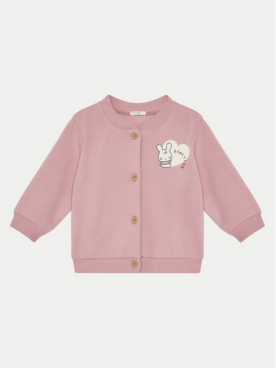 Толстовка обычного кроя United Colors Of Benetton, розовый
Толстовка обычного кроя United Colors Of Benetton, розовый