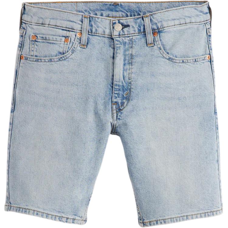 Levis Мужские джинсовые шорты, светло-голубые, умеренного цвета
Levis Мужские джинсовые шорты, светло-голубые, умеренного цвета