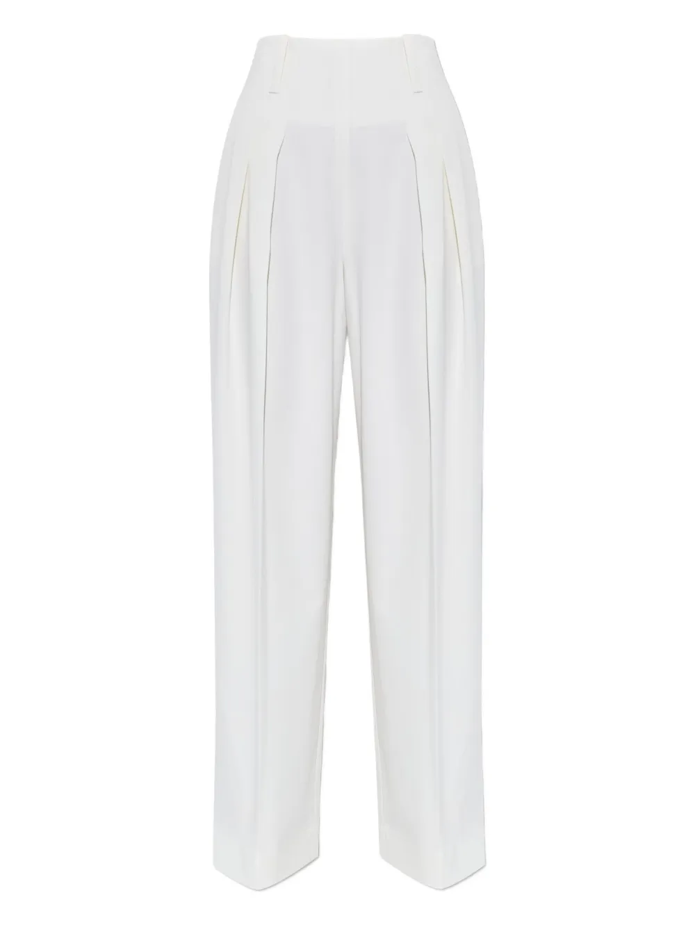 Плиссированные брюки широкого кроя VICTORIA BECKHAM, белый
Плиссированные брюки широкого кроя VICTORIA BECKHAM, белый