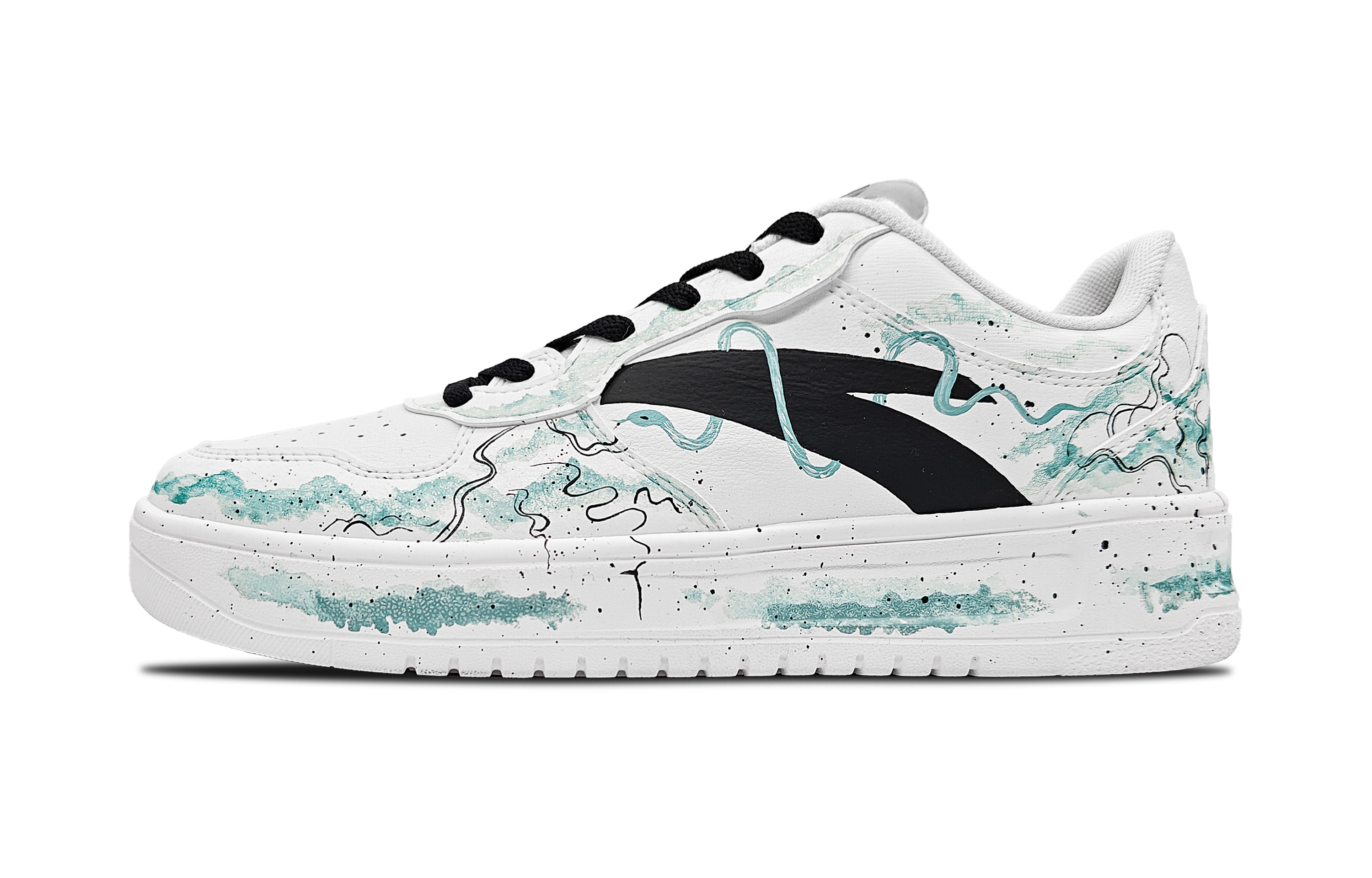 ANTA Низкие противоскользящие амортизирующие кроссовки для скейтбординга, мужские, белые, синие и черные
ANTA Низкие противоскользящие амортизирующие кроссовки для скейтбординга, мужские, белые, синие и черные