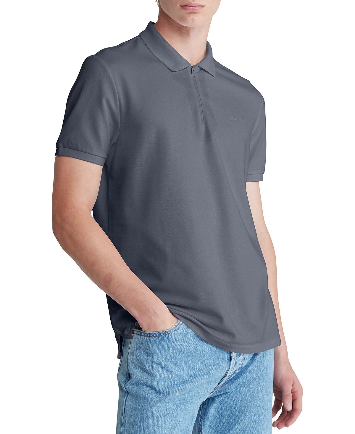 Мужская рубашка-поло Athletic Tech на молнии Calvin Klein
Мужская рубашка-поло Athletic Tech на молнии Calvin Klein