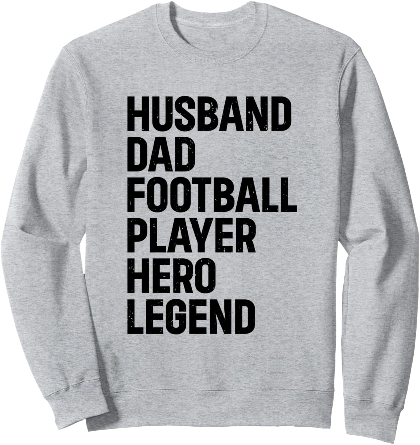 Футболка с надписью «Американский футбол: муж, отец, футболист, герой, легенда» American Football Daddy Football Player, серый
Футболка с надписью «Американский футбол: муж, отец, футболист, герой, легенда» American Football Daddy Football Player, серый