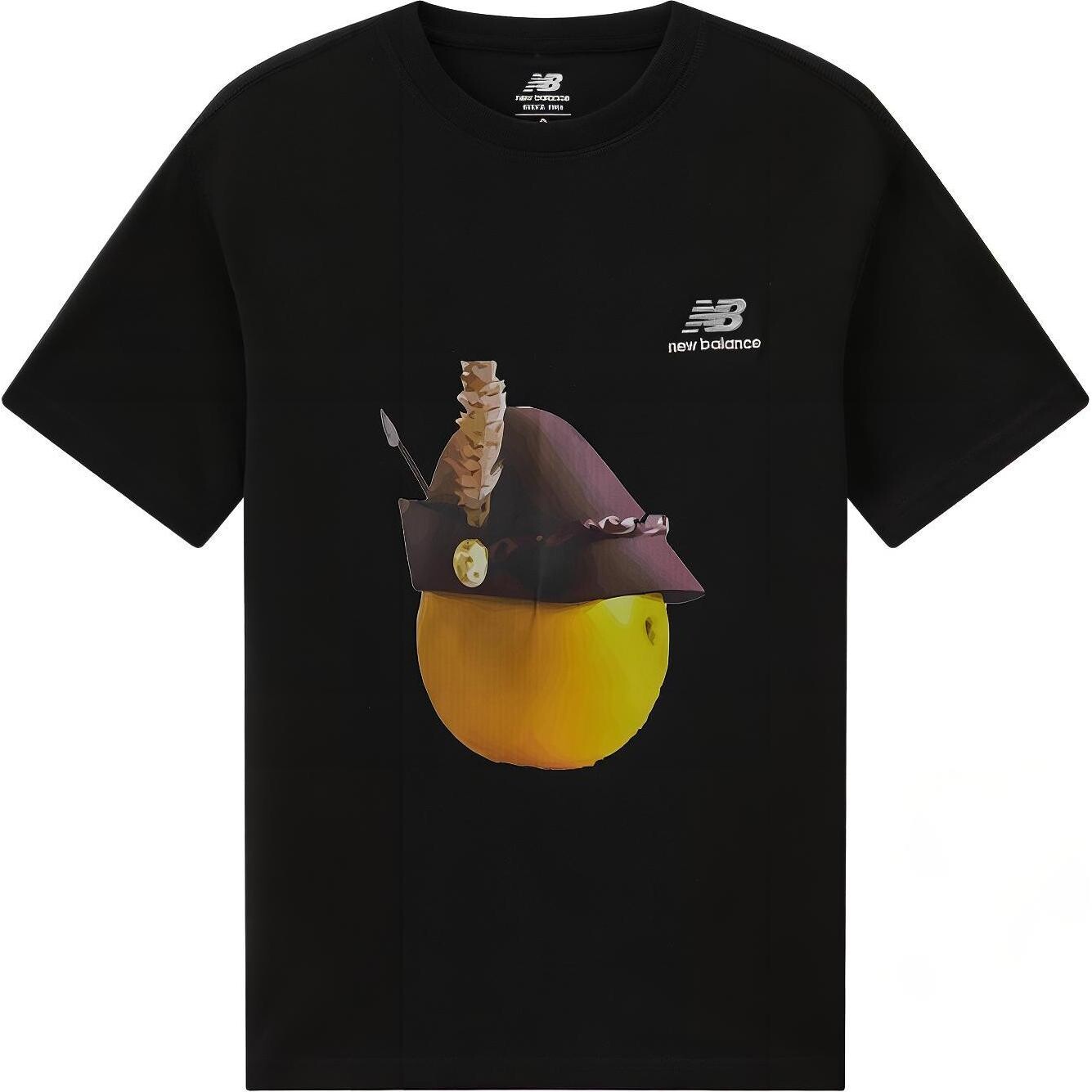 Футболка унисекс черная New Balance, черный
Футболка унисекс черная New Balance, черный