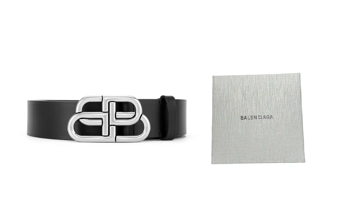 Balenciaga BB Серебристый ремень Черный, Оригинальная коробка
Balenciaga BB Серебристый ремень Черный, Оригинальная коробка