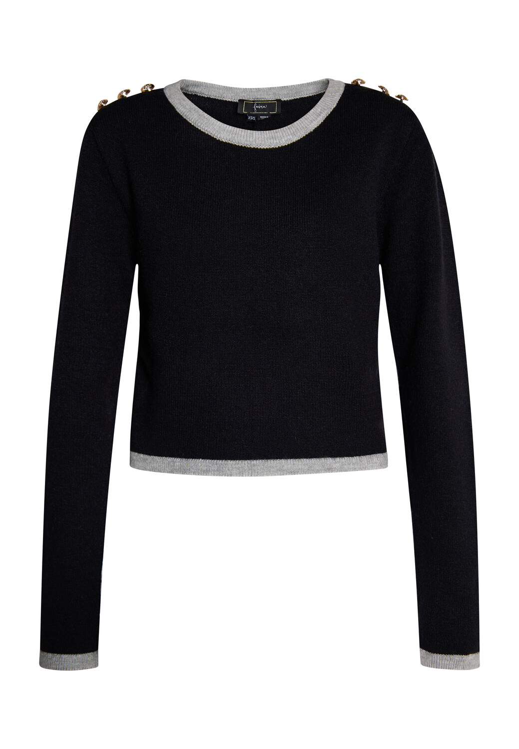 Свитер faina Strick, черный
Свитер faina Strick, черный