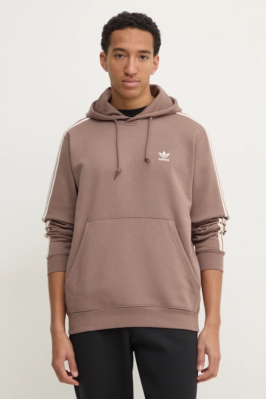 Толстовка 3-Stripes Adidas Originals, коричневый
Толстовка 3-Stripes Adidas Originals, коричневый