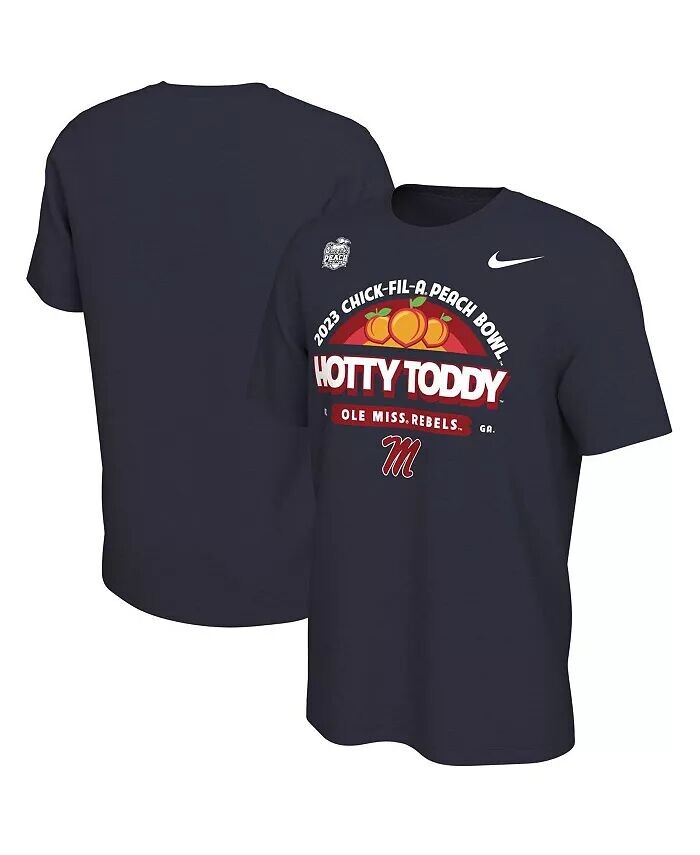 Мужская темно-синяя футболка Ole Miss Rebels 2023 Peach Bowl Mantra Nike, синий
Мужская темно-синяя футболка Ole Miss Rebels 2023 Peach Bowl Mantra Nike, синий