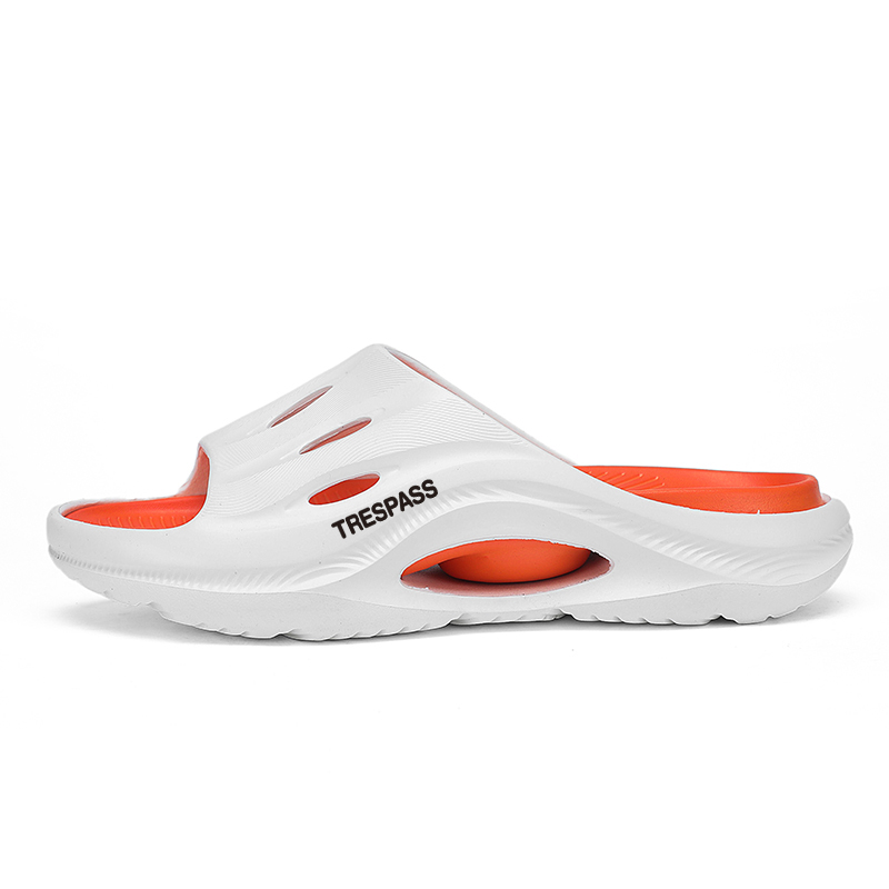 TRESPASS Тихие быстросохнущие шлепанцы мужские бело-оранжевые, цвет White Orange
TRESPASS Тихие быстросохнущие шлепанцы мужские бело-оранжевые, цвет White Orange