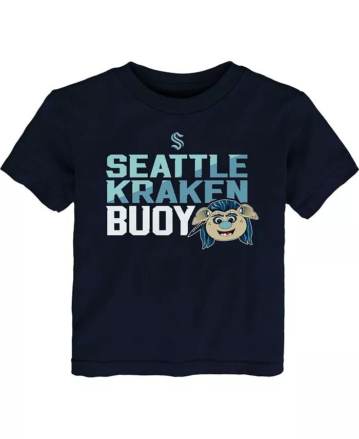 Футболка для малышей Deep Sea Blue Seattle Kraken Mascot Head Outerstuff
Футболка для малышей Deep Sea Blue Seattle Kraken Mascot Head Outerstuff