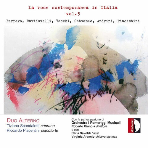 CD диск Ferrero / Duo Alterno / Battistelli: Contemporary Voice in Italy 5
CD диск Ferrero / Duo Alterno / Battistelli: Contemporary Voice in Italy 5