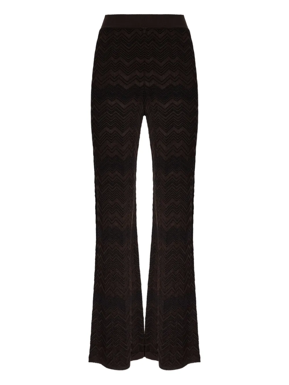 Расклешенные брюки с зигзагообразным узором Missoni, коричневый
Расклешенные брюки с зигзагообразным узором Missoni, коричневый
