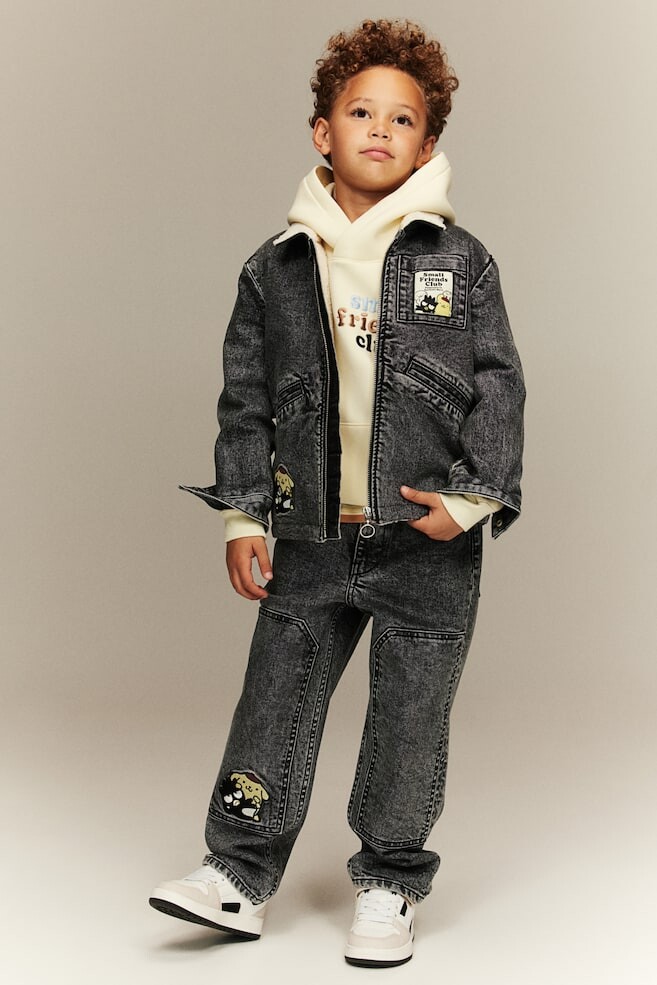 Джинсы с аппликацией H&M, мультиколор
Джинсы с аппликацией H&M, мультиколор