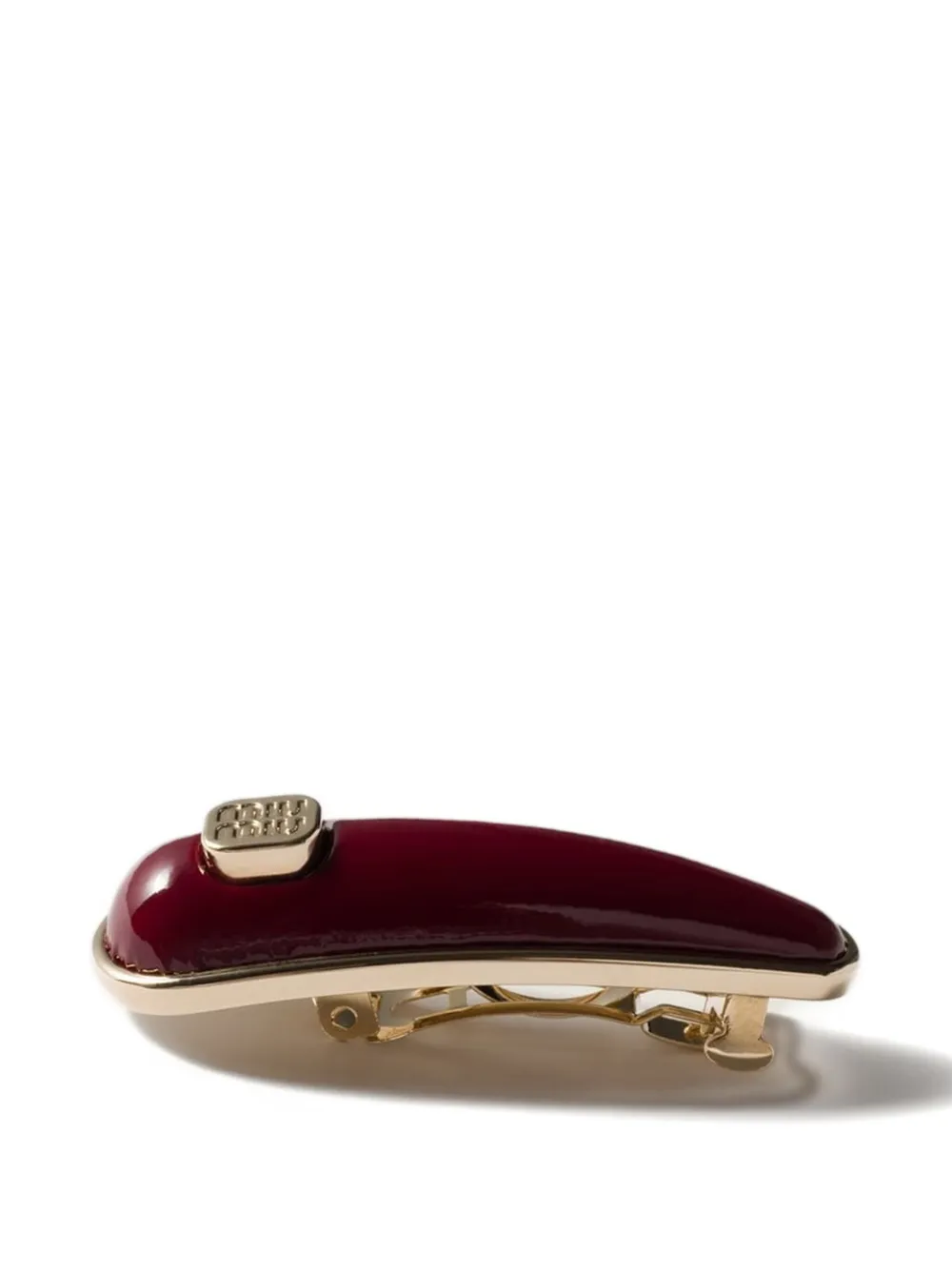 Заколка для волос с логотипом Miu Miu, красный
Заколка для волос с логотипом Miu Miu, красный