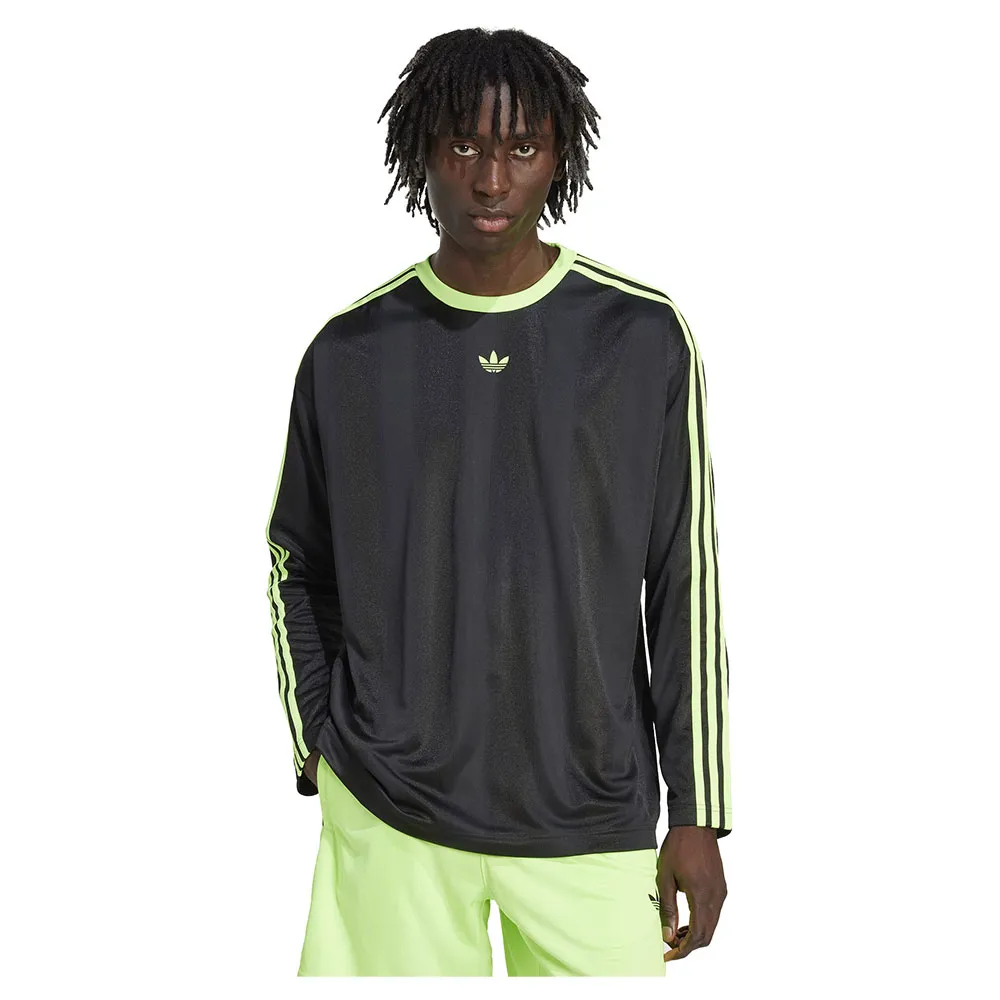 Лонгслив adidas Originals Adicolor Jacquard, черный 
Лонгслив adidas Originals Adicolor Jacquard, черный