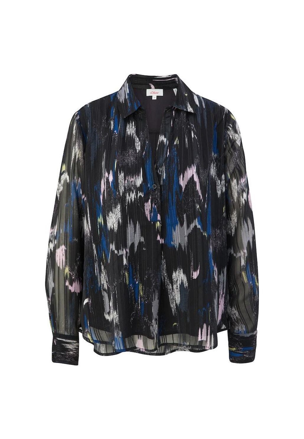 Блузка с длинными рукавами s.Oliver, черный
Блузка с длинными рукавами s.Oliver, черный