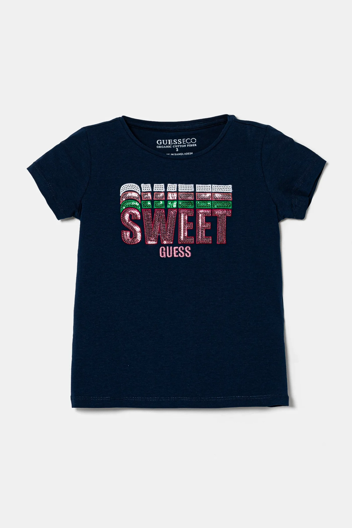 Детская футболка Guess, темно-синий 
Детская футболка Guess, темно-синий