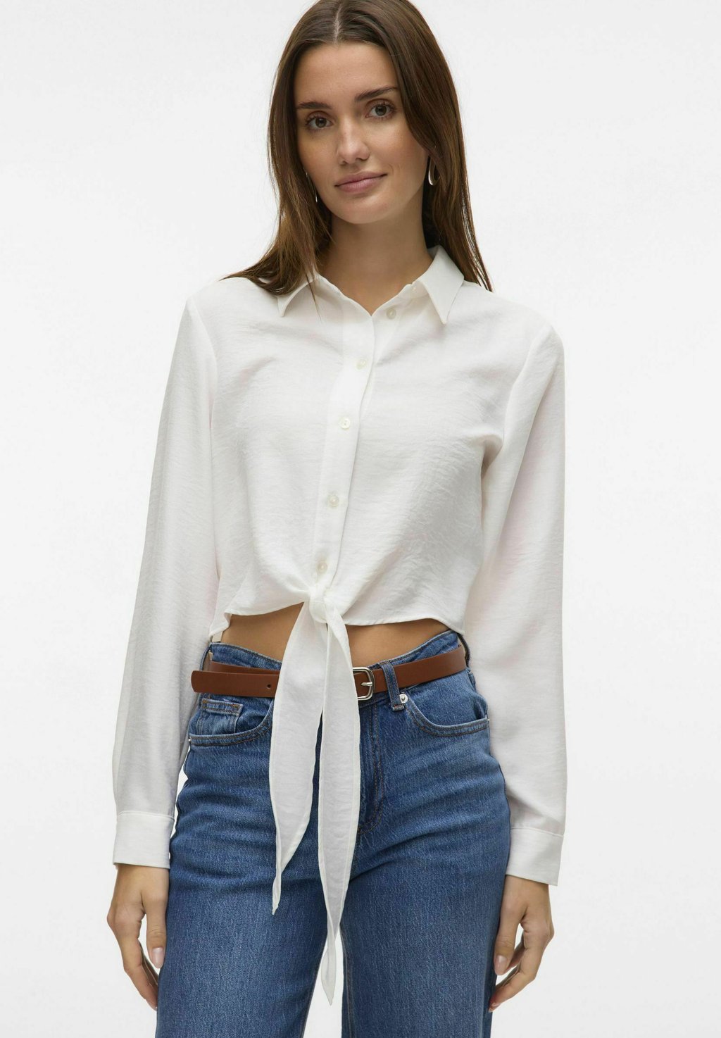 Блузка на пуговицах MELANEY Vero Moda, белый
Блузка на пуговицах MELANEY Vero Moda, белый