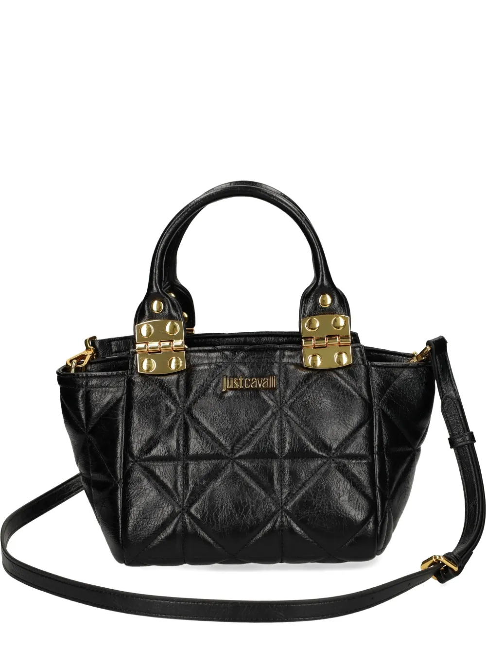 Стеганая сумка-тоут Just Cavalli, черный
Стеганая сумка-тоут Just Cavalli, черный