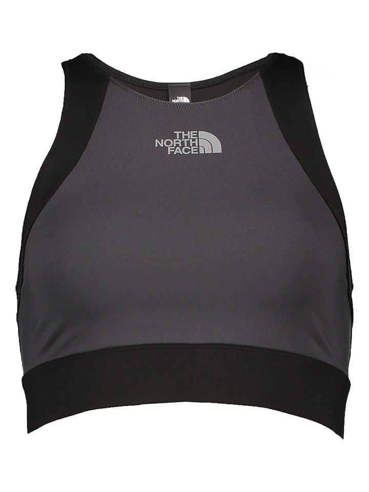 Спортивный бюстгальтер The North Face, серый/черный
Спортивный бюстгальтер The North Face, серый/черный
