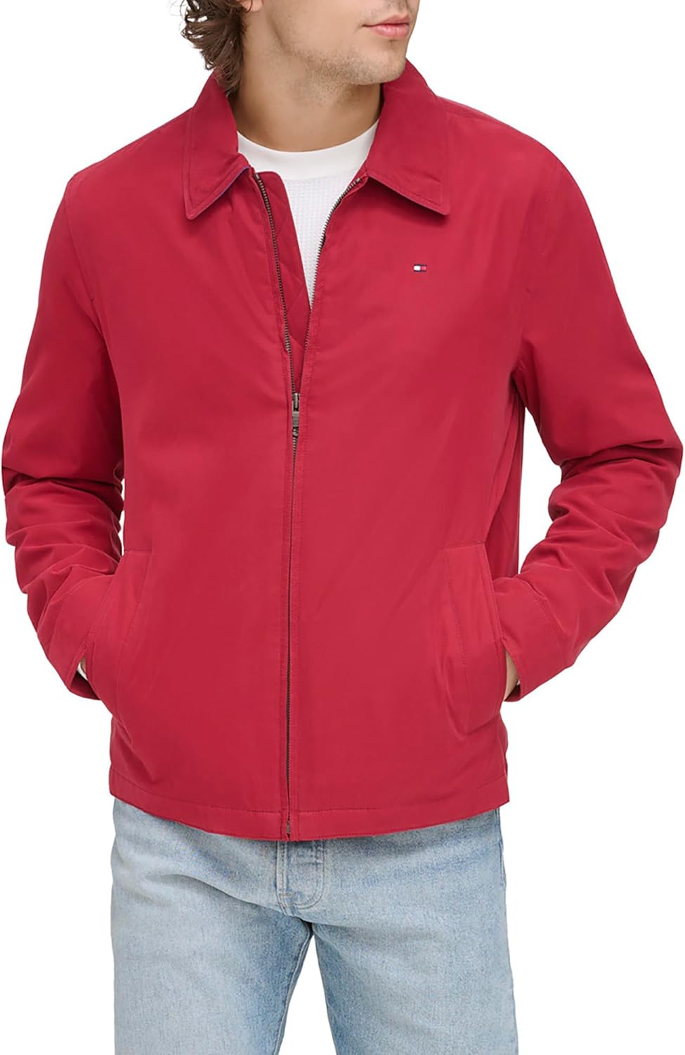 Легкая мужская куртка для гольфа Tommy Hilfiger из микротвила на молнии (стандартные размеры, а также для больших и высоких), Select Color
Легкая мужская куртка для гольфа Tommy Hilfiger из микротвила на молнии (стандартные размеры, а также для больших и высоких), Select Color