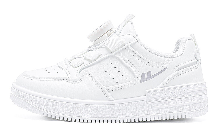 Кроссовки WARRIOR Kids Skateboarding Shoes Kids Low-top, белый 
Кроссовки WARRIOR Kids Skateboarding Shoes Kids Low-top, белый