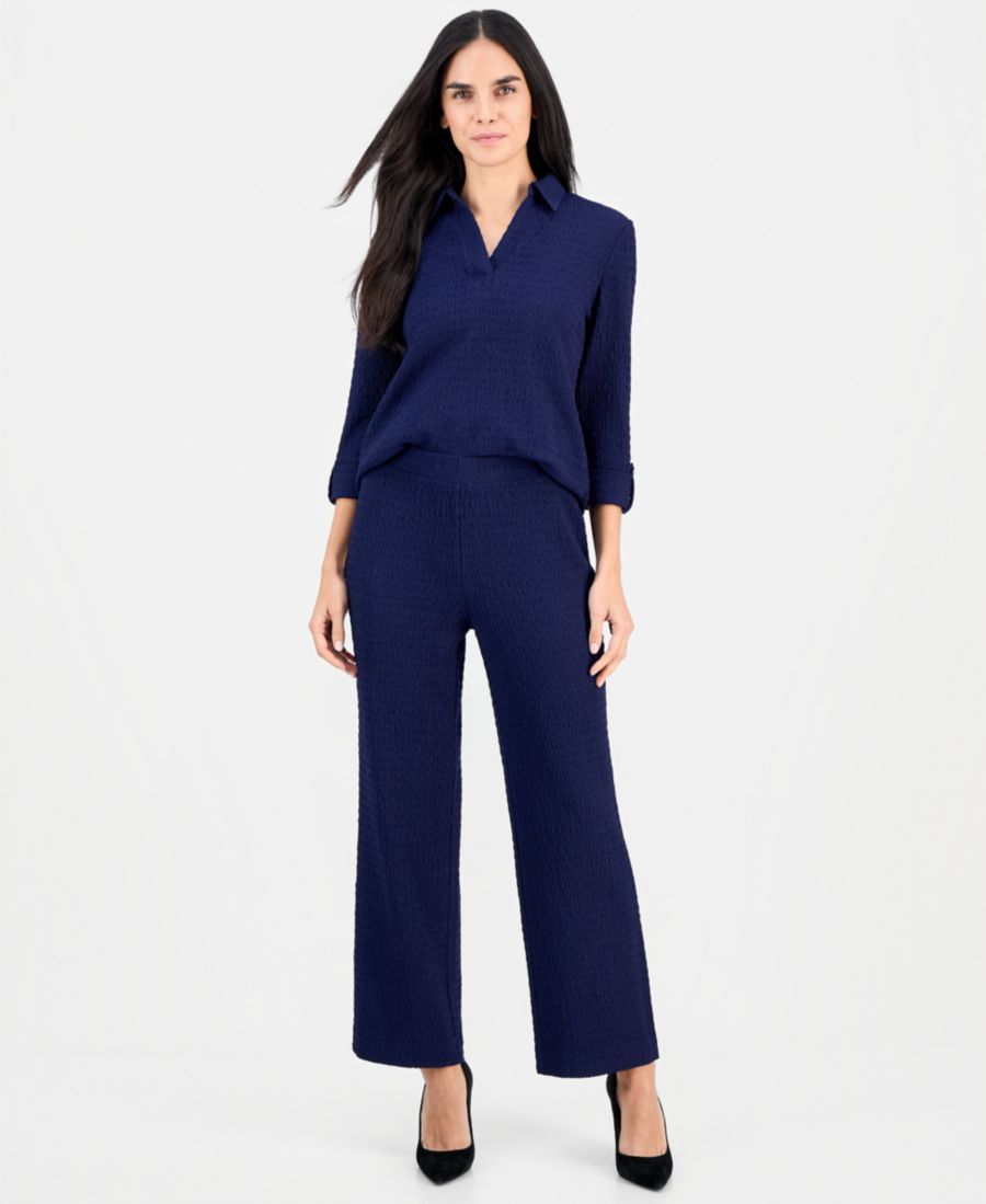 Брюки Petite Ridge Knit Pull-On Wide-Leg Pants (узкие) из трикотажа с широкими штанинами AK Anne Klein, Distant Mountain
Брюки Petite Ridge Knit Pull-On Wide-Leg Pants (узкие) из трикотажа с широкими штанинами AK Anne Klein, Distant Mountain