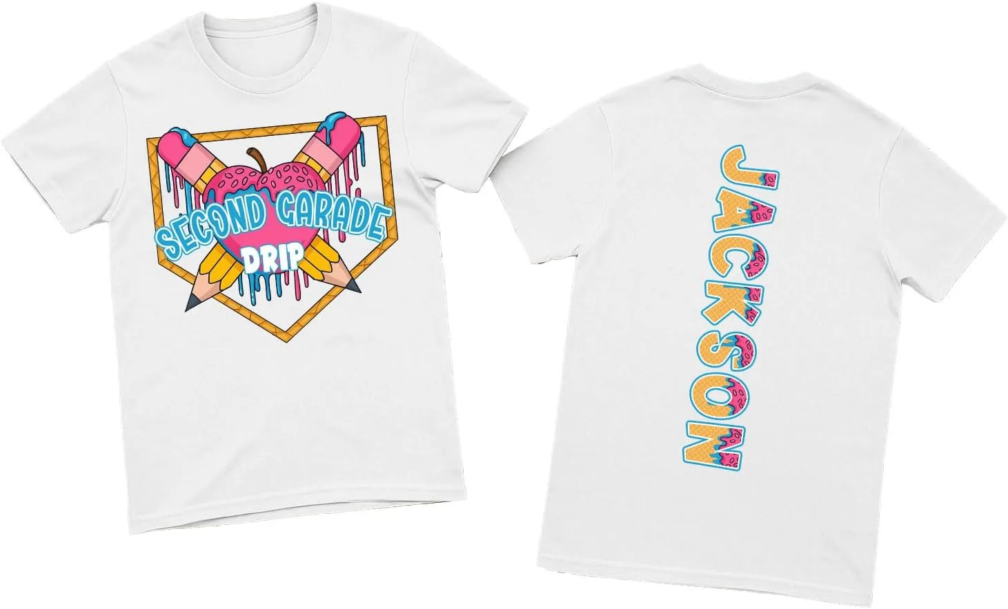 Футболка Back to School для мальчиков с именем Drip 228CLOSET
Футболка Back to School для мальчиков с именем Drip 228CLOSET