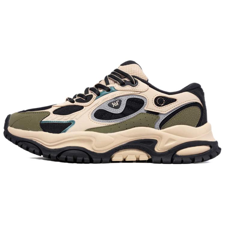 361° Низкие повседневные туфли с мягкой подошвой и противоскользящим покрытием, мужские, бежево-зеленые
361° Низкие повседневные туфли с мягкой подошвой и противоскользящим покрытием, мужские, бежево-зеленые