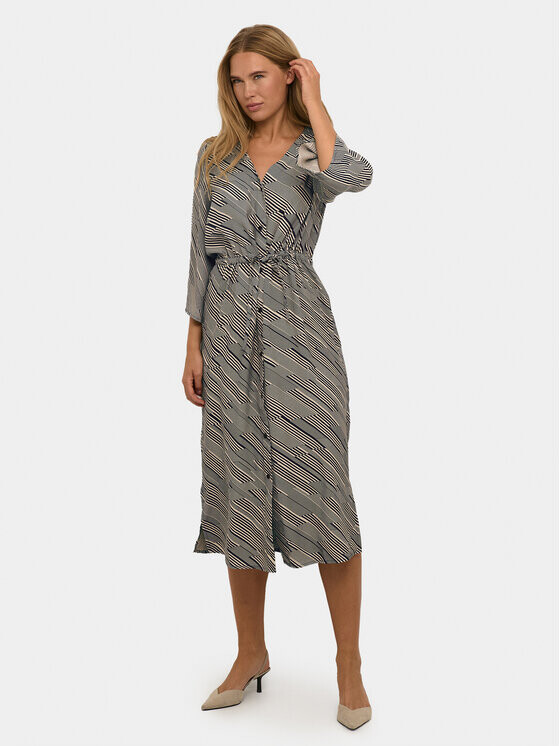 Платье-рубашка стандартного кроя Kaffe, бежевый
Платье-рубашка стандартного кроя Kaffe, бежевый