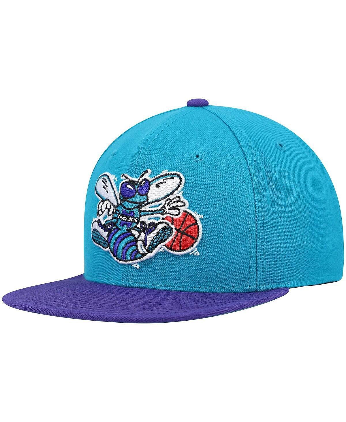 Мужская бирюзово-фиолетовая кепка Charlotte Hornets Hardwood Classics Team Two-Tone 2.0 Snapback Mitchell & Ness
Мужская бирюзово-фиолетовая кепка Charlotte Hornets Hardwood Classics Team Two-Tone 2.0 Snapback Mitchell & Ness