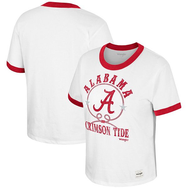 Женская белая футболка Alabama Crimson Tide Freehand Ringer Colosseum X Wrangler, Белый, Женская белая футболка Alabama Crimson Tide Freehand Ringer Colosseum X Wrangler
Женская белая футболка Alabama Crimson Tide Freehand Ringer Colosseum X Wrangler, Белый, Женская белая футболка Alabama Crimson Tide Freehand Ringer Colosseum X Wrangler