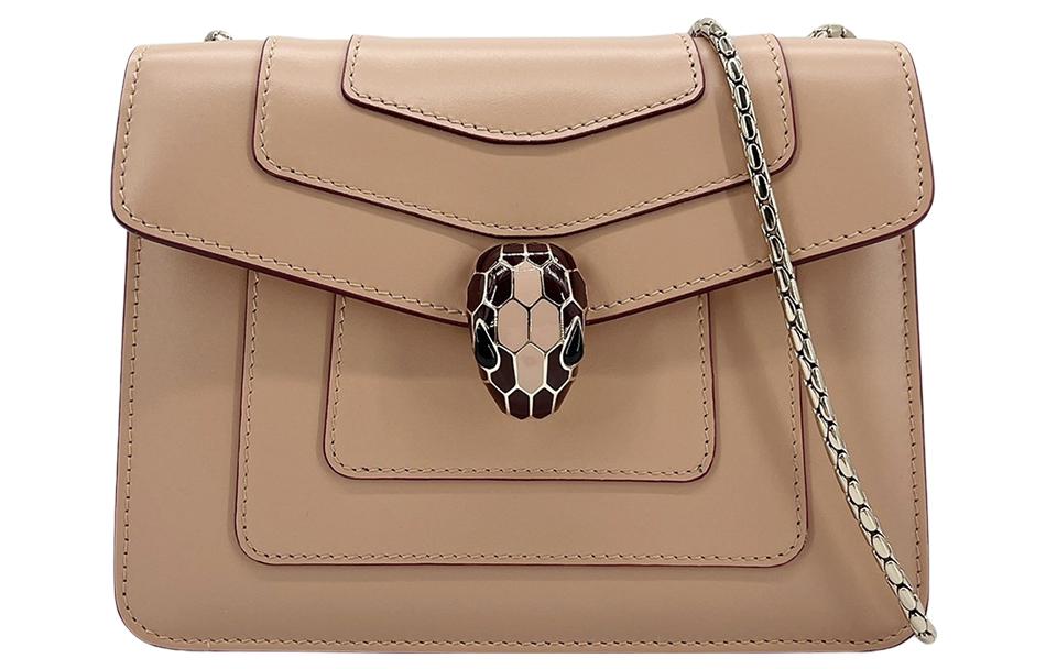 Сумка через плечо Serpenti Forever из телячьей кожи малая женская экрю BVLGARI
Сумка через плечо Serpenti Forever из телячьей кожи малая женская экрю BVLGARI