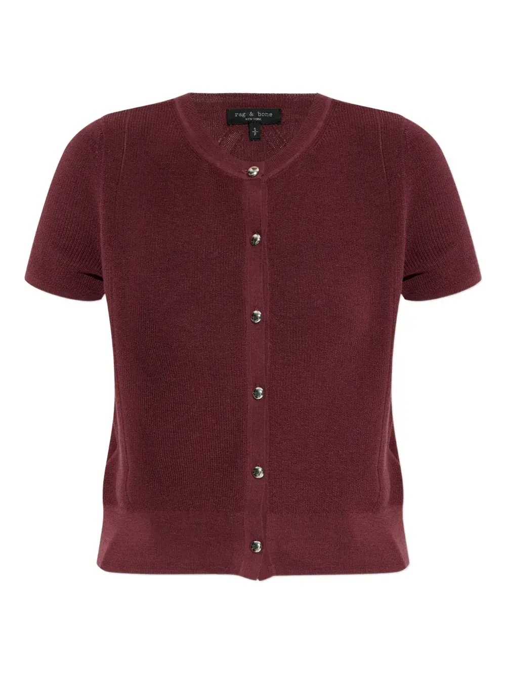 Вязаное изделие на пуговицах Rag & Bone, красный
Вязаное изделие на пуговицах Rag & Bone, красный