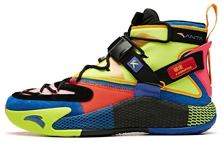 Баскетбольные кроссовки KT5 мужские высокие желтые/синие Anta
Баскетбольные кроссовки KT5 мужские высокие желтые/синие Anta