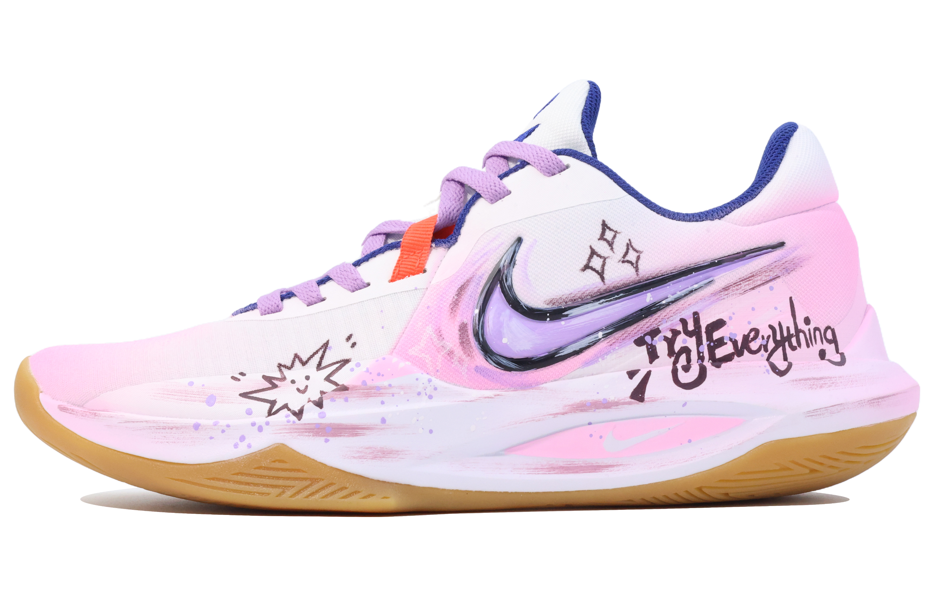 Nike Баскетбольные кроссовки Precision 6 с противоскользящим покрытием, мужские, розовые, белые
Nike Баскетбольные кроссовки Precision 6 с противоскользящим покрытием, мужские, розовые, белые