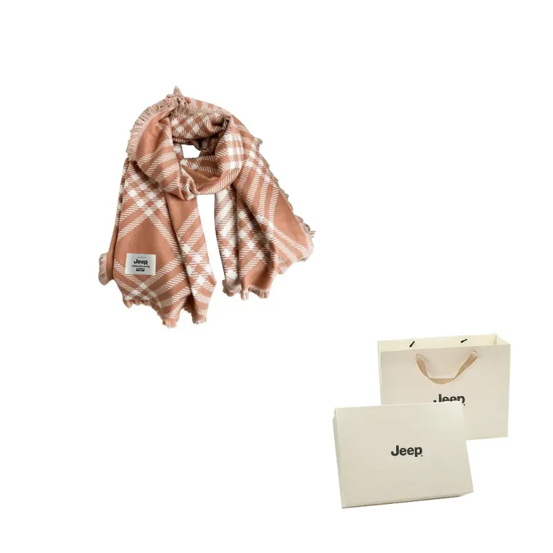 Шарф из полиэстера унисекс Jeep, хаки
Шарф из полиэстера унисекс Jeep, хаки