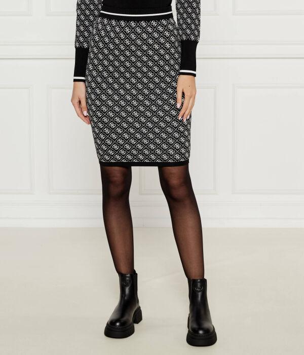 Юбка Guess Jeans Lise, черный / белый
Юбка Guess Jeans Lise, черный / белый