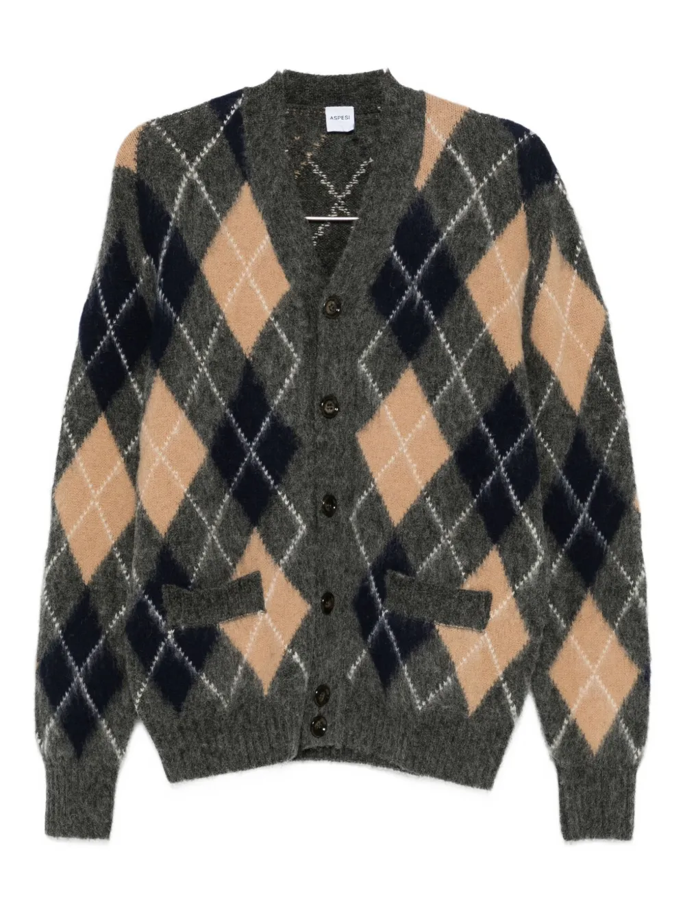 Кофта с узором "аргайл" Aspesi, серый
Кофта с узором "аргайл" Aspesi, серый