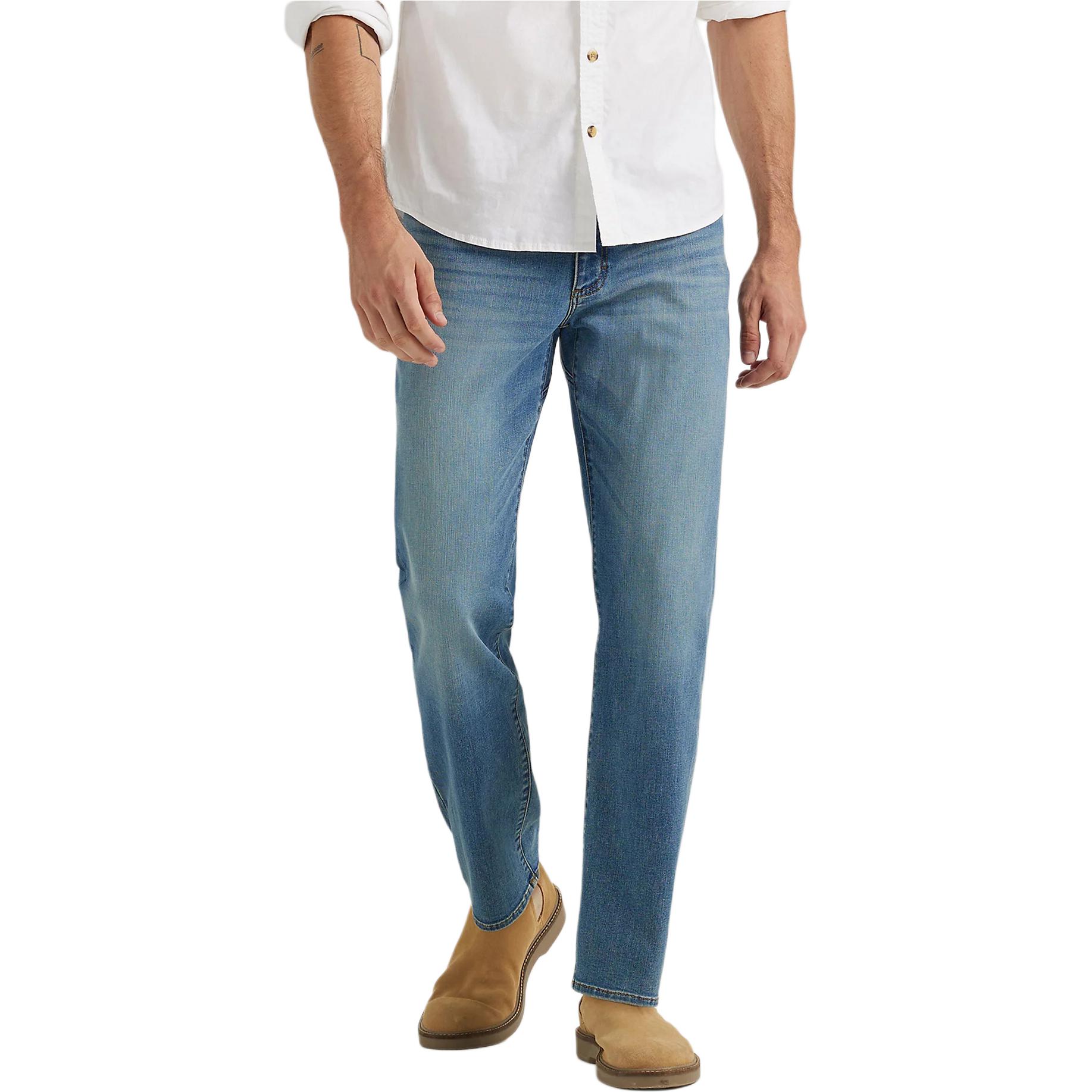 Lee Джинсы мужские среднего размера синие
Lee Джинсы мужские среднего размера синие